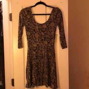 Forever 21 skater floral dress